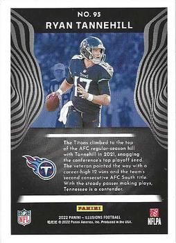 2022 Panini Illusions - Trophy Collection Dots #95 Ryan Tannehill Back