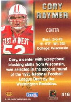 1995 Pacific #416 Cory Raymer Back