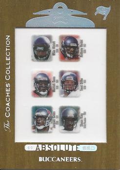 1999 Playoff Absolute SSD - Coaches Collection Silver #158 Trent Dilfer / Mike Alstott / Warrick Dunn / Reidel Anthony / Jacquez Green / Shaun King Front