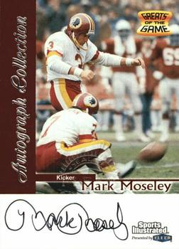 1999 Sports Illustrated - Autographs #NNO Mark Moseley Front