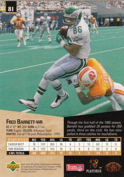 1995 SP #81 Fred Barnett Back