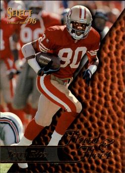1996 Select #186 Jerry Rice Front