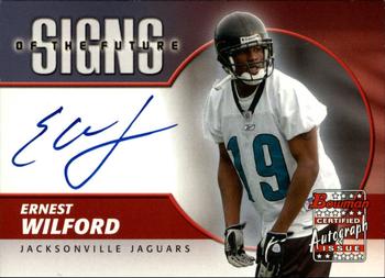 2004 Bowman - Signs of the Future Autographs #SF-EW Ernest Wilford Front