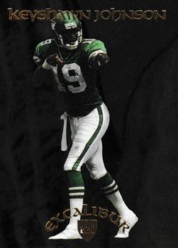 1997 Collector's Edge Excalibur - 22K Knights #12 Keyshawn Johnson Front