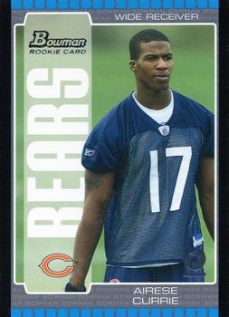 2005 Bowman - First Edition #139 Airese Currie Front