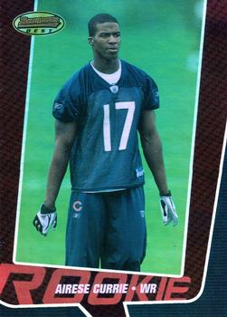 2005 Bowman's Best - Red #86 Airese Currie Front