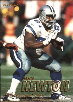 1997 Fleer #339 Nate Newton Front