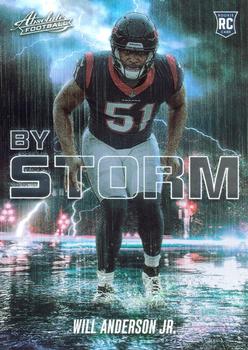 2023 Panini Absolute - By Storm #BST-3 Will Anderson Jr. Front
