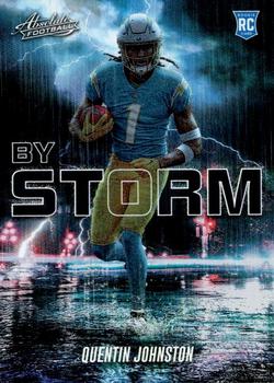 2023 Panini Absolute - By Storm #BST-10 Quentin Johnston Front