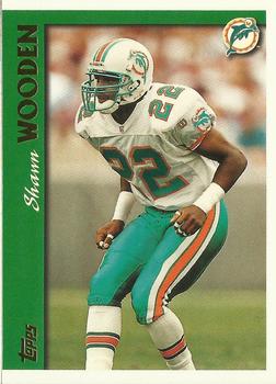 1997 Topps #313 Shawn Wooden Front
