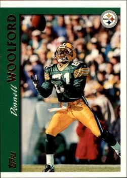 1997 Topps #376 Donnell Woolford Front