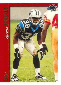 1997 Topps #381 Tyrone Poole Front