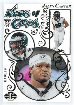 2023 Panini Illusions - King of Cards #18 Jalen Carter Front