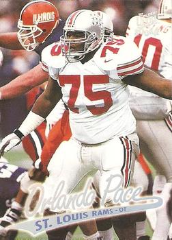 1997 Ultra #190 Orlando Pace Front