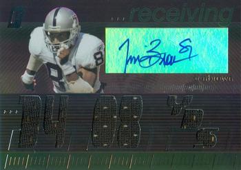 2006 Topps Paradigm - Career Highs Triple Jersey Autographs #TPCHRE-TIB Tim Brown Front