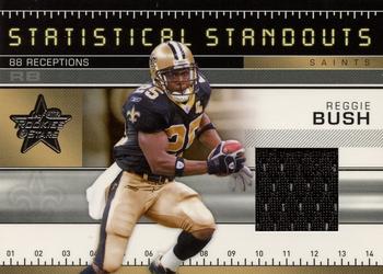 2007 Leaf Rookies & Stars - Statistical Standouts Materials #SS-24 Reggie Bush Front