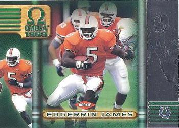 1999 Pacific Omega #100 Edgerrin James Front