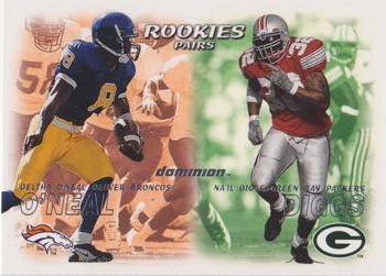 2000 SkyBox Dominion #240 Deltha O'Neal / Na'il Diggs Front