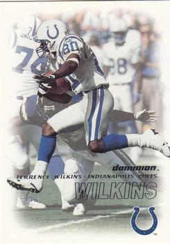 2000 SkyBox Dominion #30 Terrence Wilkins Front