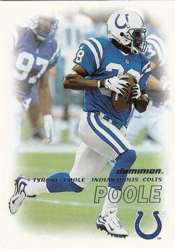 2000 SkyBox Dominion #74 Tyrone Poole Front