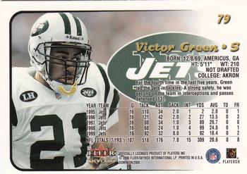 2000 SkyBox Dominion #79 Victor Green Back