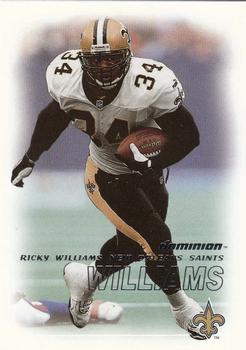 2000 SkyBox Dominion #87 Ricky Williams Front