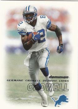 2000 SkyBox Dominion #94 Germane Crowell Front