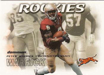 2000 SkyBox Dominion #197 Peter Warrick Front