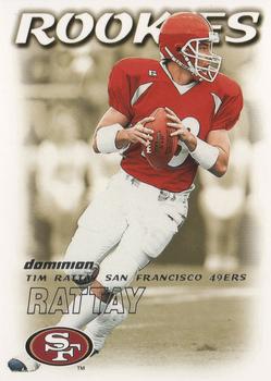2000 SkyBox Dominion #228 Tim Rattay Front