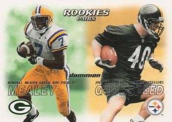 2000 SkyBox Dominion #238 Rondell Mealey / Joey Goodspeed Front