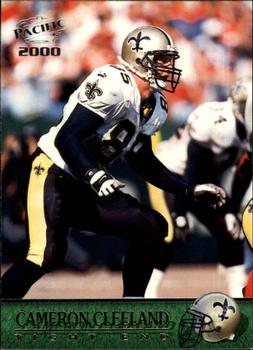 2000 Pacific #227 Cameron Cleeland Front