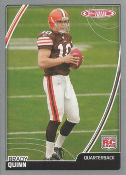 2007 Topps Total - Silver #442 Brady Quinn Front