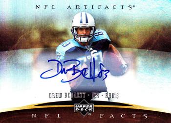 2007 Upper Deck Artifacts - NFL Facts Autographs #NF-DR Drew Bennett Front
