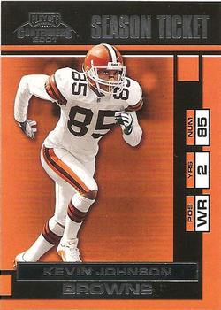 2001 Playoff Contenders #18 Kevin Johnson Front