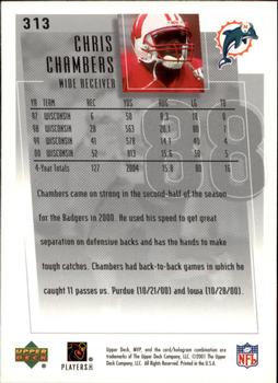 2001 Upper Deck MVP #313 Chris Chambers Back