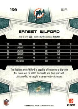 2008 Score - Super Bowl XLIII Gold #159 Ernest Wilford Back