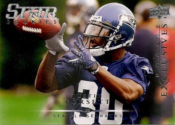 2008 Upper Deck Rookie Exclusives #RE30 Justin Forsett Front