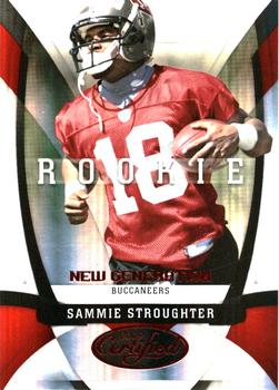 2009 Donruss Certified - Mirror Red #192 Sammie Stroughter Front