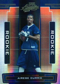 2005 Playoff Absolute Memorabilia #175 Airese Currie Front