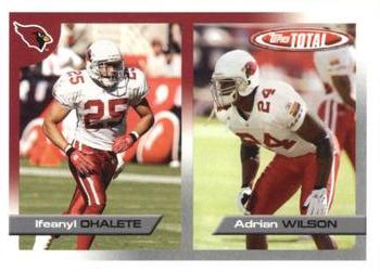 2005 Topps Total #8 Ifeanyl Ohalete / Adrian Wilson Front