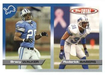 2005 Topps Total #99 Roderick Babers / Bracy Walker Front