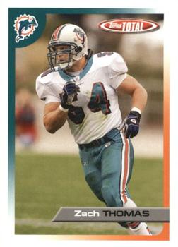 2005 Topps Total #101 Zach Thomas Front