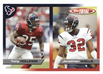 2005 Topps Total #137 Tony Hollings / Jonathan Wells Front