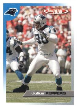 2005 Topps Total #248 Julius Peppers Front