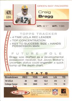 2005 Topps Total #471 Craig Bragg Back