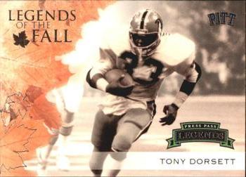 2009 Press Pass Legends - Legends of the Fall #LF-2 Tony Dorsett Front