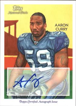 2009 Topps National Chicle - Autographs #NCA-AC Aaron Curry Front