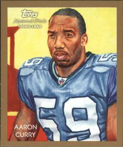 2009 Topps National Chicle - Mini #C23 Aaron Curry Front