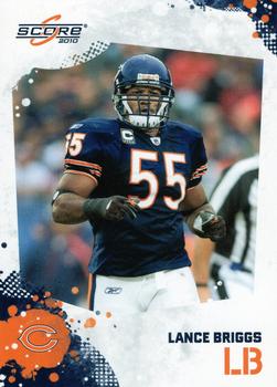 2010 Score - Glossy #54 Lance Briggs Front