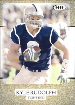 2011 SAGE HIT - Gold #48 Kyle Rudolph Front